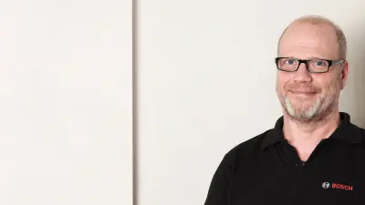 Detlef en la pared. Retrato